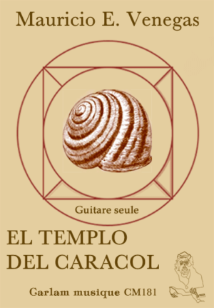 El templo del caracol guitare seule couverture