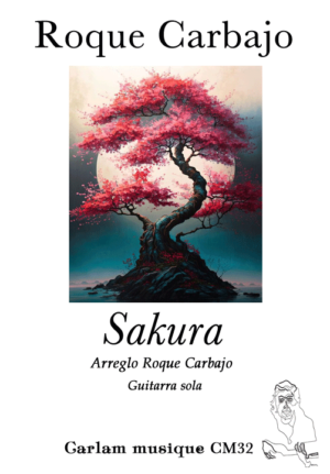 sakura guitarra sola portada