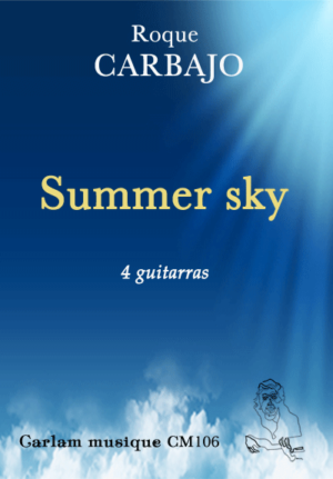 summer sky 4 guitarras portada