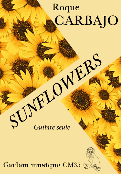 Sunflowers guitare seule couverture