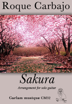 Sakura solo guitar cover