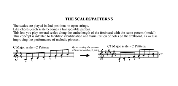 Chapter 12 The scales/patterns