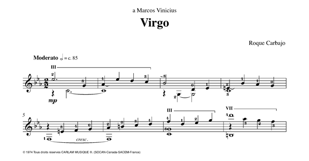 Virgo score